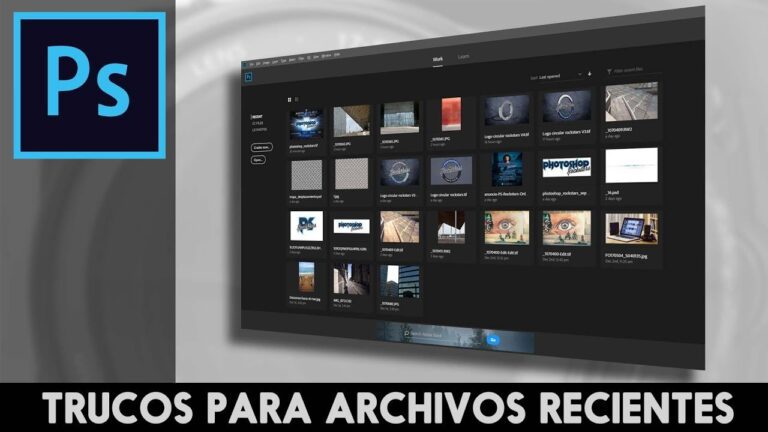 Donde se guardan los archivos recuperados de photoshop
