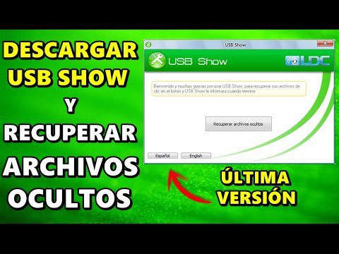 Recuperar archivos de usb show