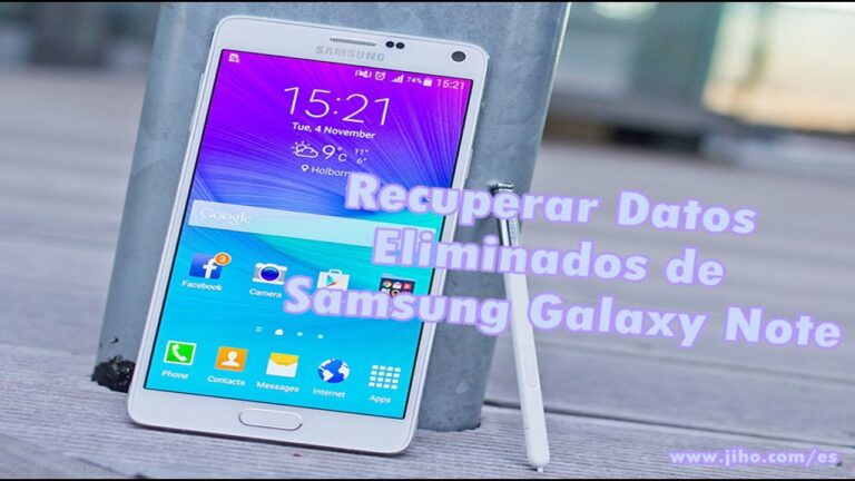 Recuperar archivos de samsung notes