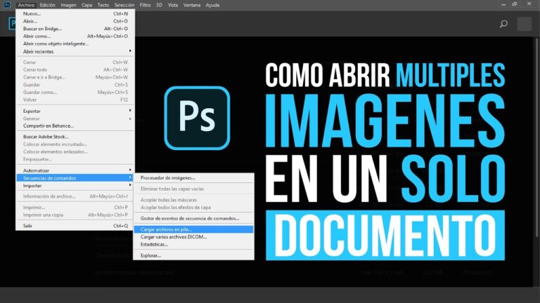 Abrir archivos exr en photoshop