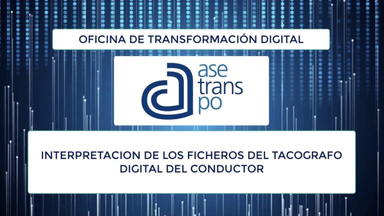 Abrir archivos tacografo digital