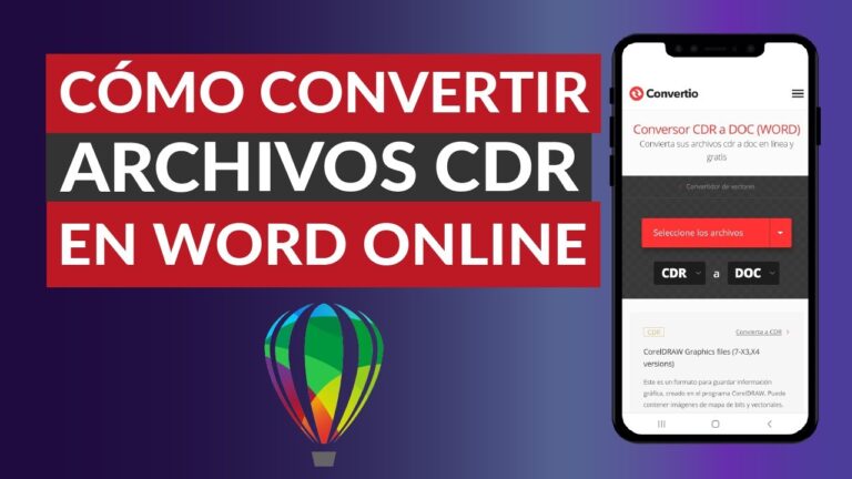 Abrir archivos cdr en linea