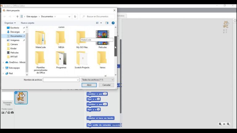 Abrir archivos sb2