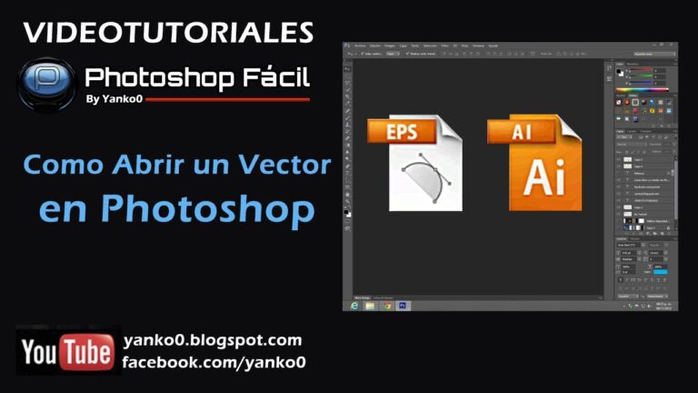 Abrir archivo eps en photoshop