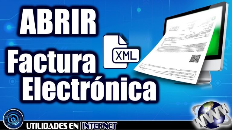 Abrir archivos xml factura electronica