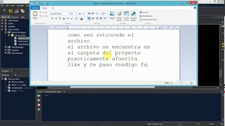 Recuperar archivos borrados netbeans
