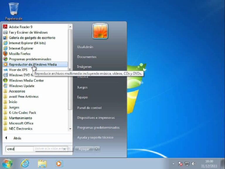 Recuperar archivos cifrados windows xp