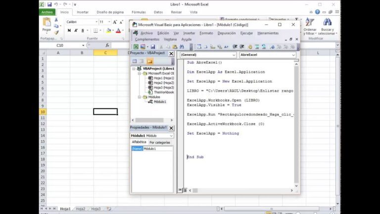 Macro abrir archivo excel desde otro