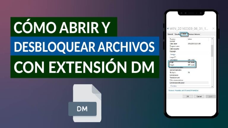 Abrir archivos dm