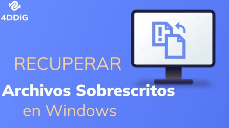 Recuperar archivos reemplazados en usb