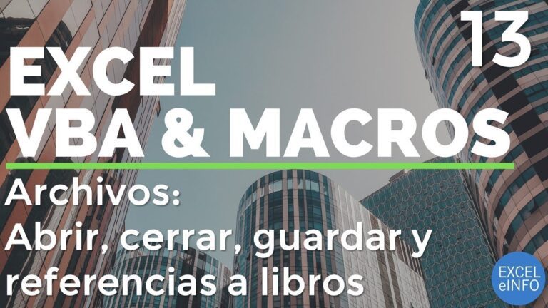 Vba abrir archivo
