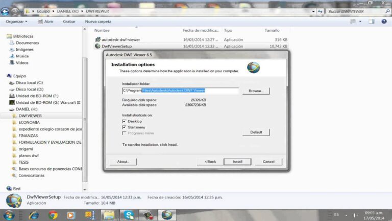 Programa para abrir archivos dwf