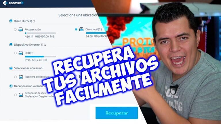 Pasos para recuperar un archivo eliminado