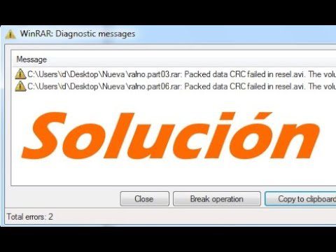 No puedo abrir un archivo comprimido
