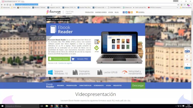 Programa para abrir archivos epub en windows 7
