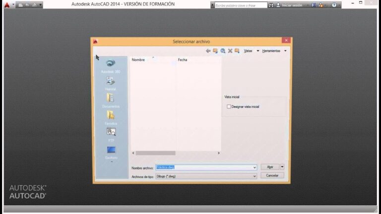 Abrir archivos aut