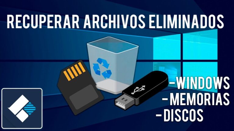 Recuperar archivos borrados dispositivo portatil