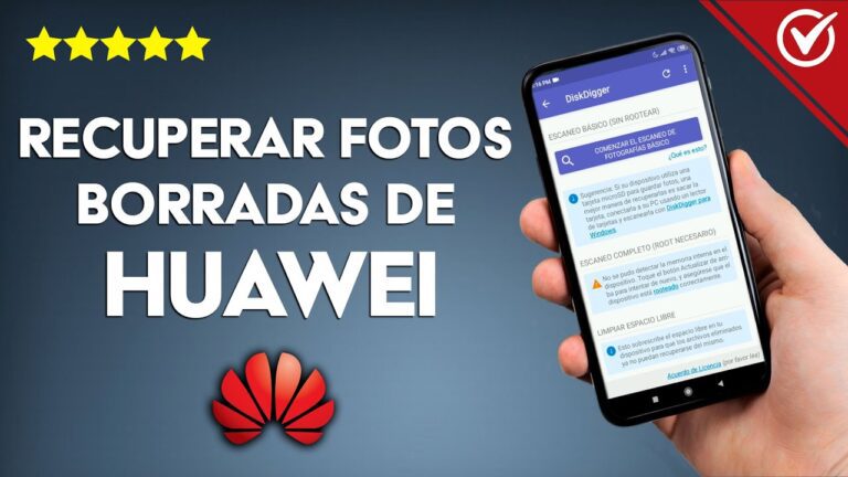 Huawei recuperar archivos borrados