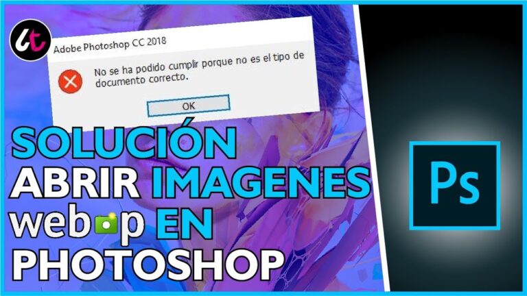 Abrir archivos webp en photoshop