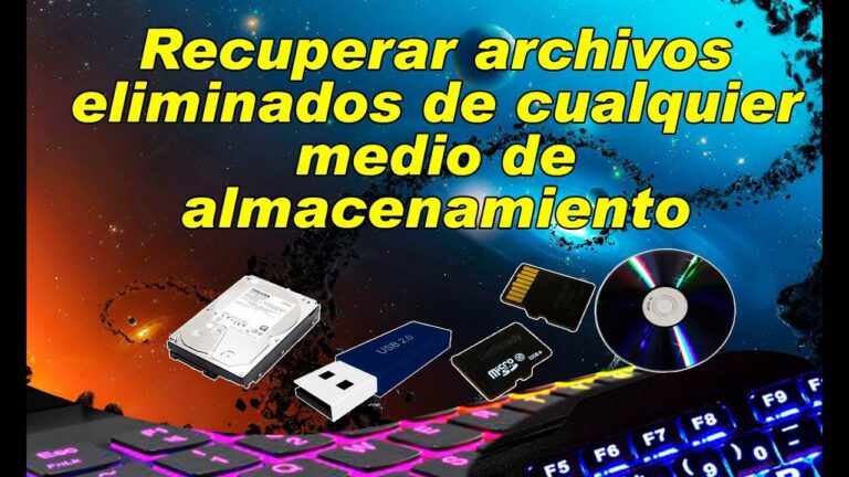 Recuperar archivos borrados windows 98