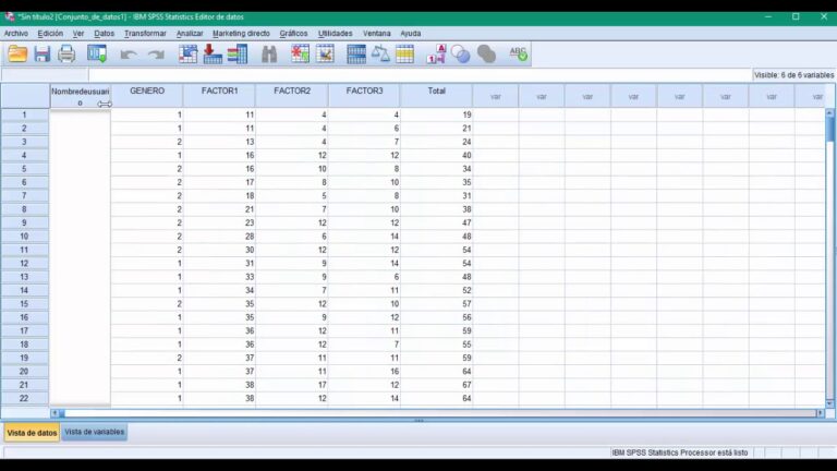 Abrir archivos spss en excel