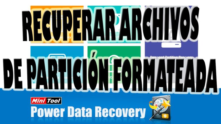 Recuperar archivos de particion da&ntilde;ada