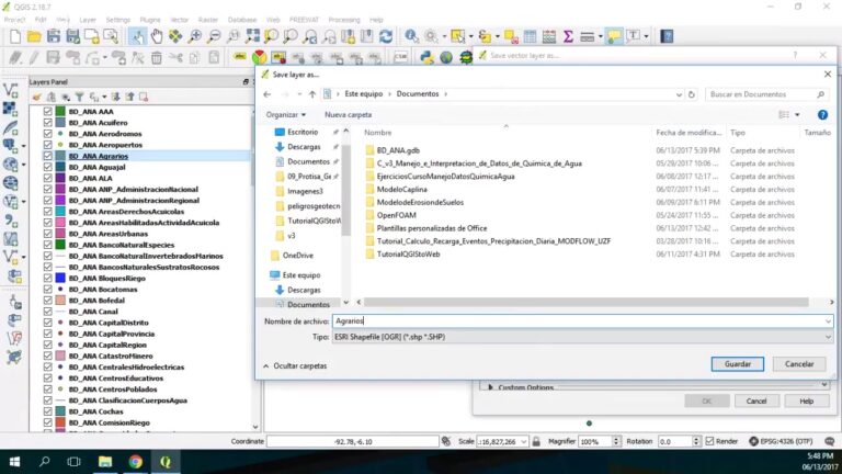 Programa para abrir archivos gdb