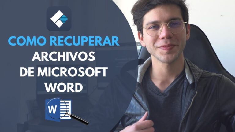 Recuperar archivos word sin guardar windows 10
