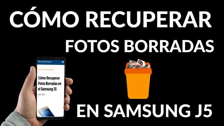 Recuperar archivos borrados samsung j5