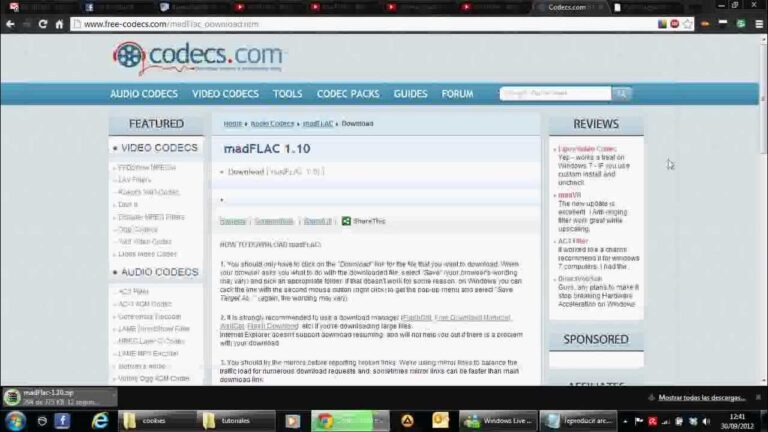 Programa para abrir archivos flac